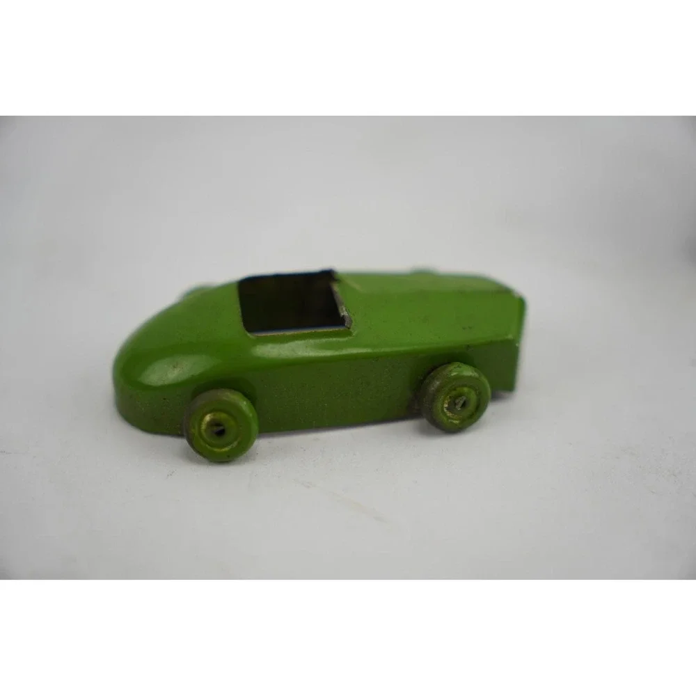 Vintage Tin‎ Toy Cars and Train Set Green Red Ranger Loco Japan